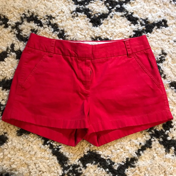🆕NWOT J. Crew Red Chino Shorts - Picture 2 of 7